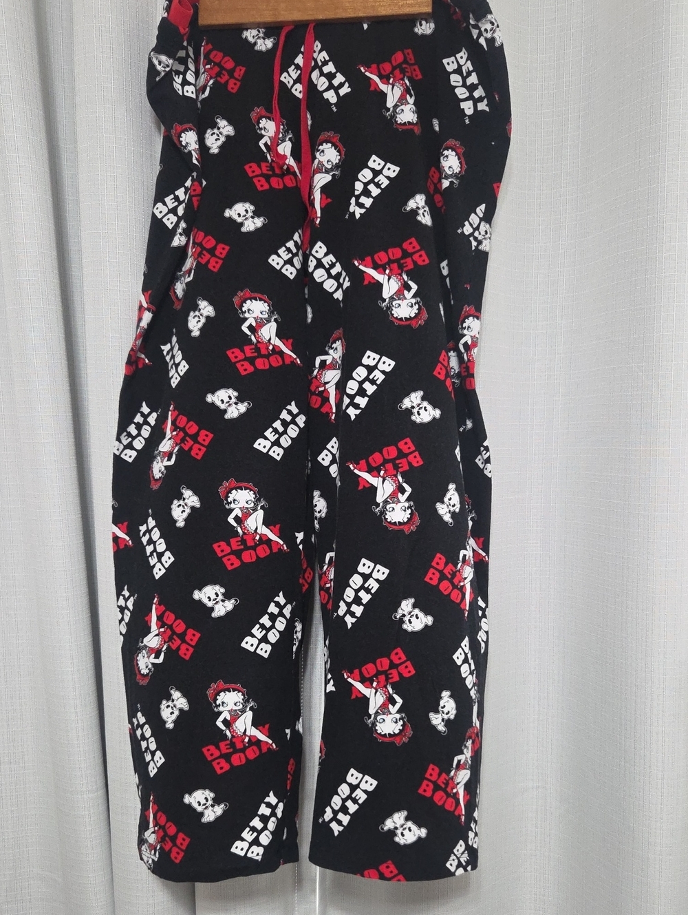🎃Betty Boop Black Red All-Over Print Lounge Pants